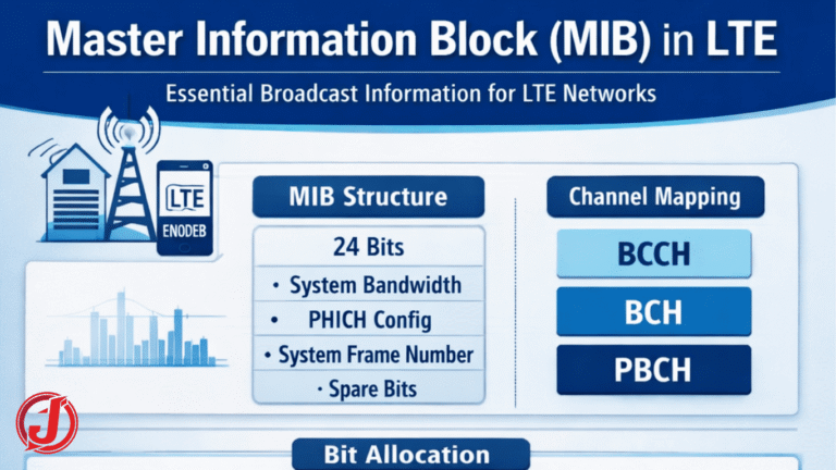 Master Information Block (MIB) in LTE – Complete Technical Guide