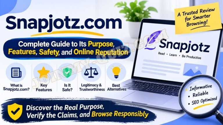 Snapjotz.com features, safety, and online reputation.